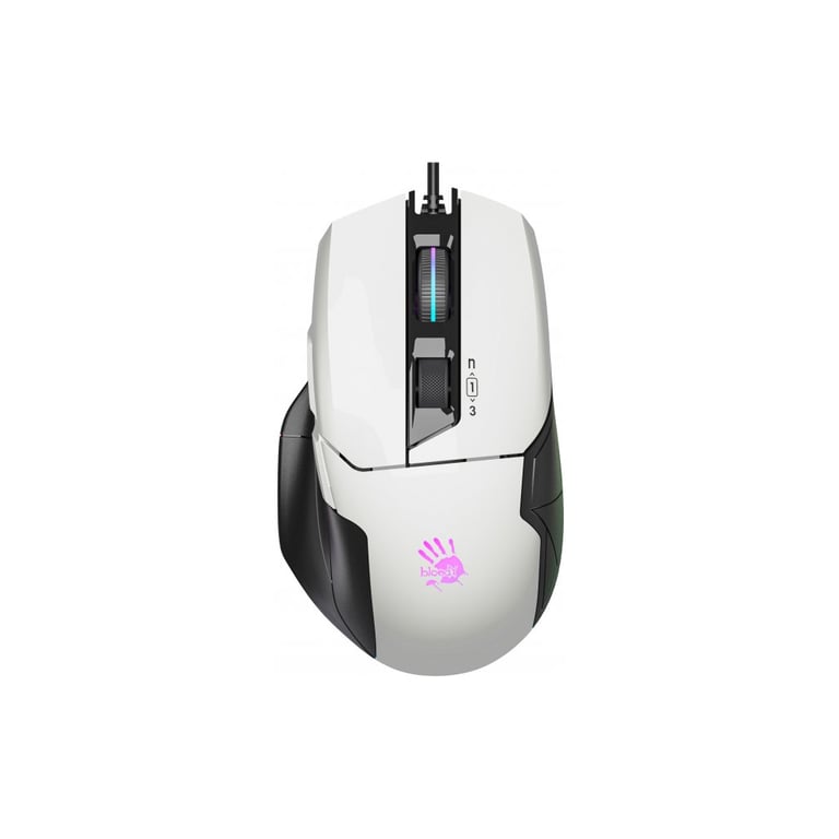 Мишка A4Tech Bloody W70 Max Panda White (4711421955836) - фото 1