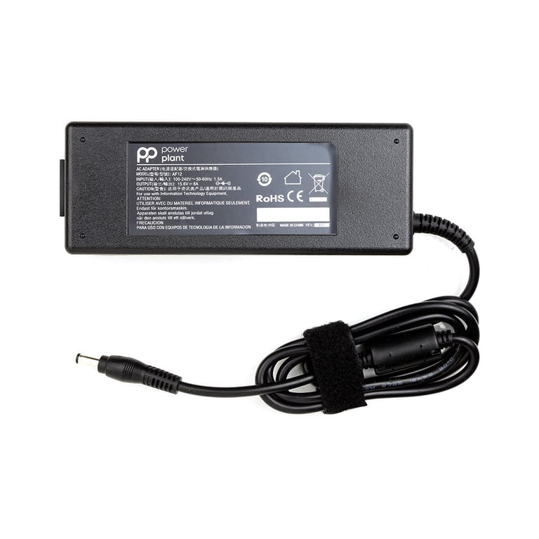 Блок живлення до ноутбуку PowerPlant PANASONIC 220V, 15.6V 125W 8A (5.5*2.5) (PC125S5525) - фото 1