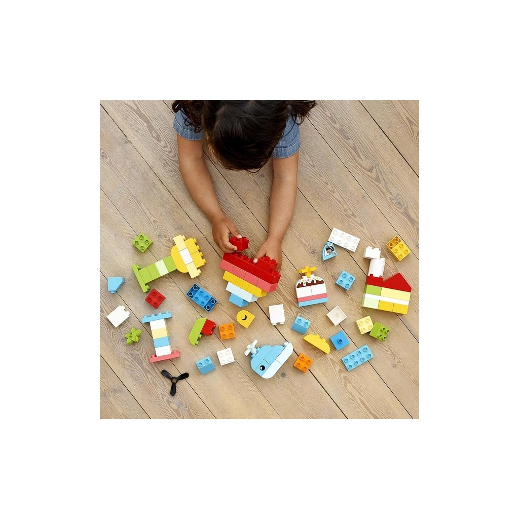 Конструктор LEGO DUPLO Коробка-серце (10909) - фото 12 Конструктор LEGO DUPLO Коробка-серце (10909) - фото 12