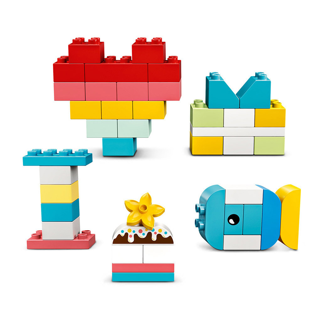 Конструктор LEGO DUPLO Коробка-серце (10909) - фото 3 Конструктор LEGO DUPLO Коробка-серце (10909) - фото 3