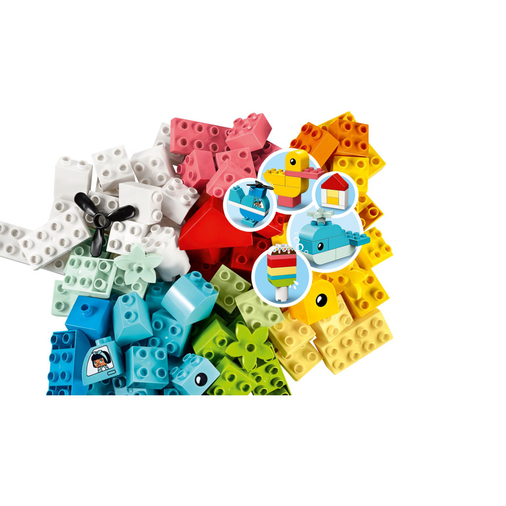 Конструктор LEGO DUPLO Коробка-серце (10909) - фото 5 Конструктор LEGO DUPLO Коробка-серце (10909) - фото 5