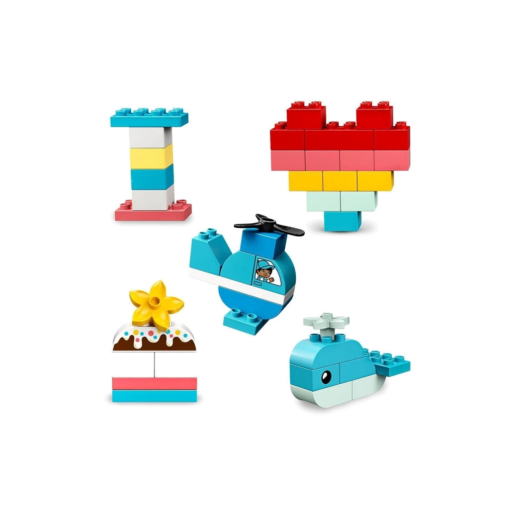 Конструктор LEGO DUPLO Коробка-серце (10909) - фото 6 Конструктор LEGO DUPLO Коробка-серце (10909) - фото 6