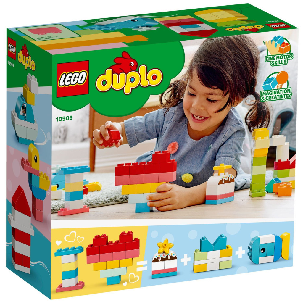 Конструктор LEGO DUPLO Коробка-серце (10909) - фото 8 Конструктор LEGO DUPLO Коробка-серце (10909) - фото 8