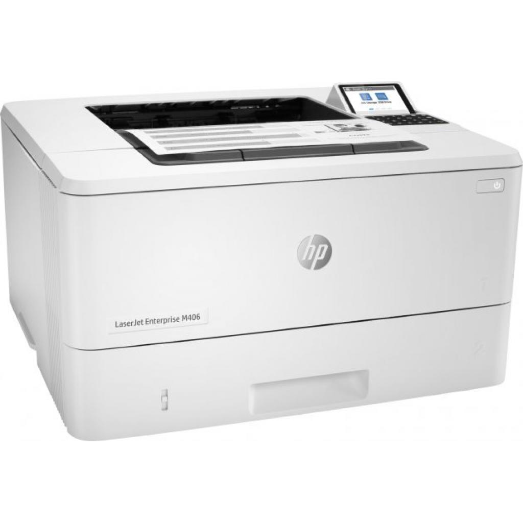 Лазерний принтер HP LaserJet Enterprise M406dn (3PZ15A) - фото 2 Лазерний принтер HP LaserJet Enterprise M406dn (3PZ15A) - фото 2