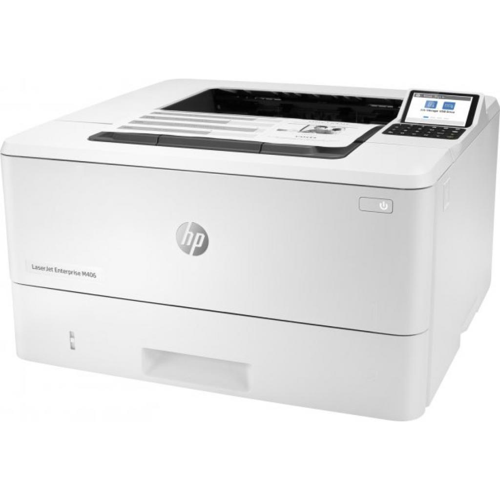 Лазерний принтер HP LaserJet Enterprise M406dn (3PZ15A) - фото 3 Лазерний принтер HP LaserJet Enterprise M406dn (3PZ15A) - фото 3