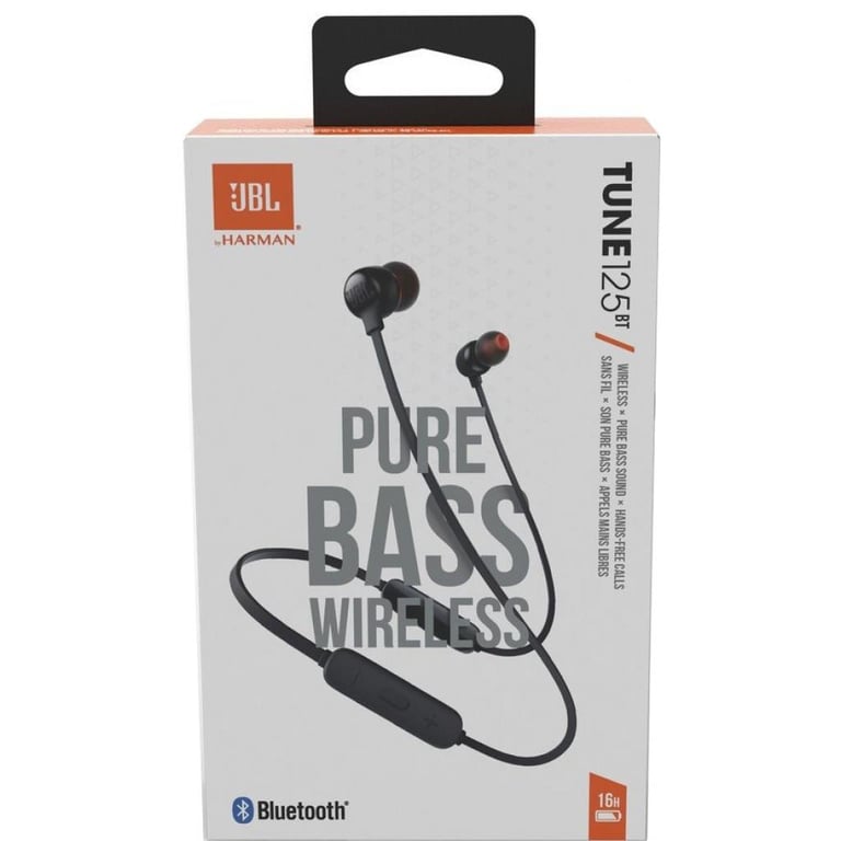 Навушники JBL Tune 125BT Black (JBLT125BTBLK) - фото 9