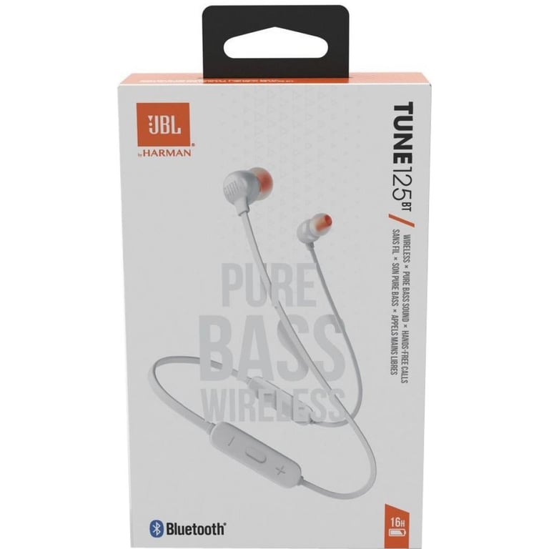 Навушники JBL Tune 125BT White (JBLT125BTWHT) - фото 9