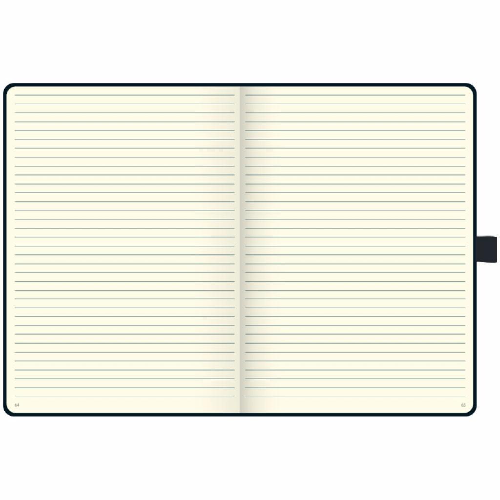 Блокнот Brunnen Компаньйон А5 в лінійку 96 аркушів Чорний (10-552 27 05) - фото 3 Блокнот Brunnen Компаньйон А5 в лінійку 96 аркушів Чорний (10-552 27 05) - фото 3
