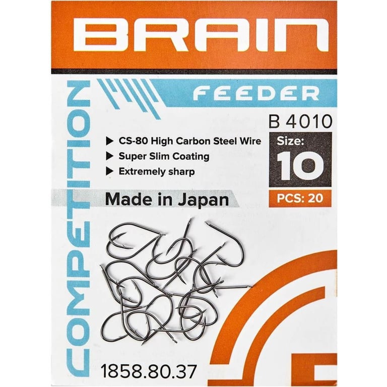 Гачок Brain Feeder B4010 10 (20 шт/уп) Black Nickel (1858.80.37) - фото 2