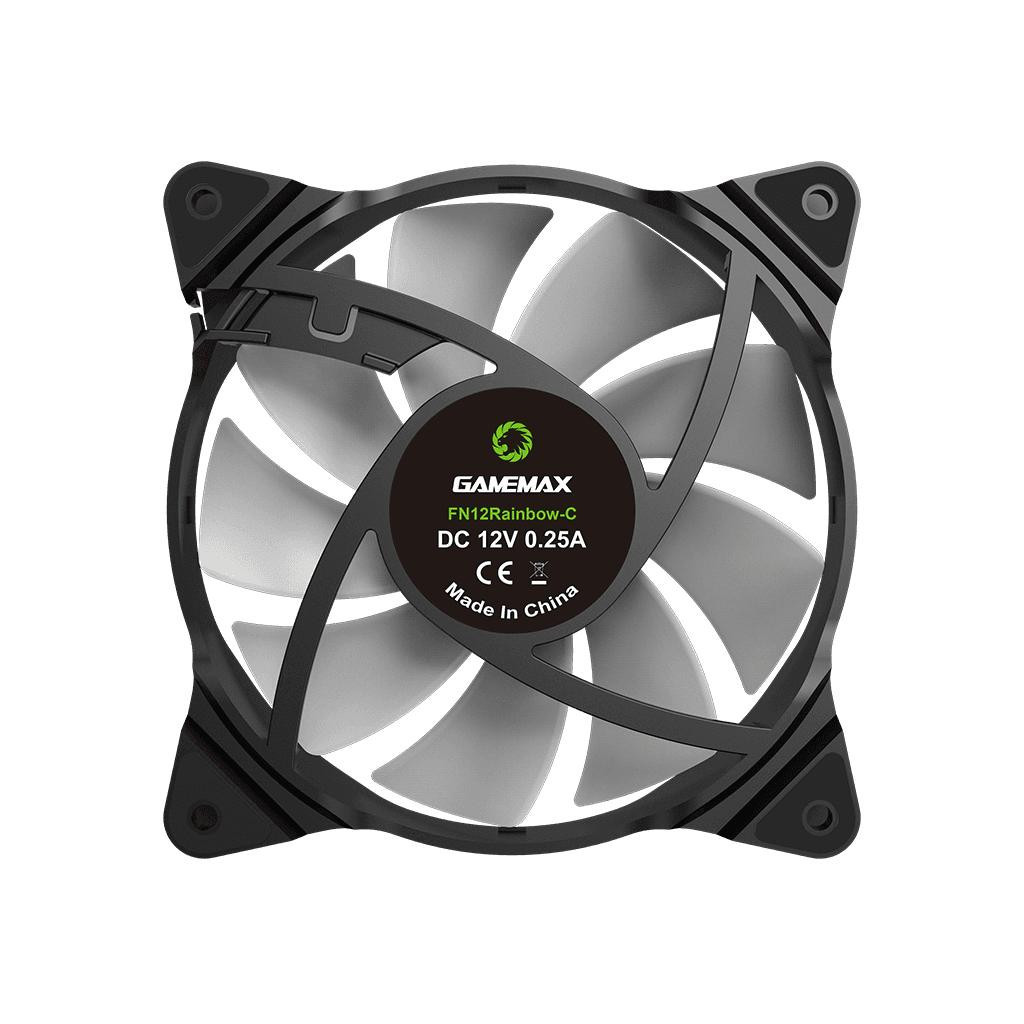 Кулер до корпусу Gamemax FN-12Rainbow-C2 - фото 6 Кулер до корпусу Gamemax FN-12Rainbow-C2 - фото 6