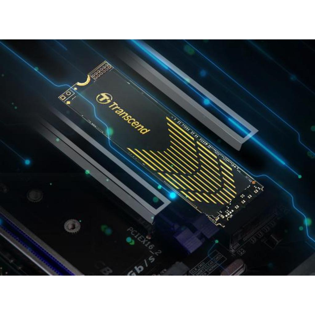 Накопичувач SSD M.2 2280 1TB Transcend (TS1TMTE240S) - фото 4 Накопичувач SSD M.2 2280 1TB Transcend (TS1TMTE240S) - фото 4