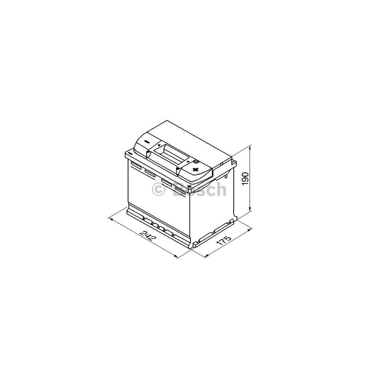Акумулятор автомобільний Bosch 60А (0 092 S40 050) - фото 6