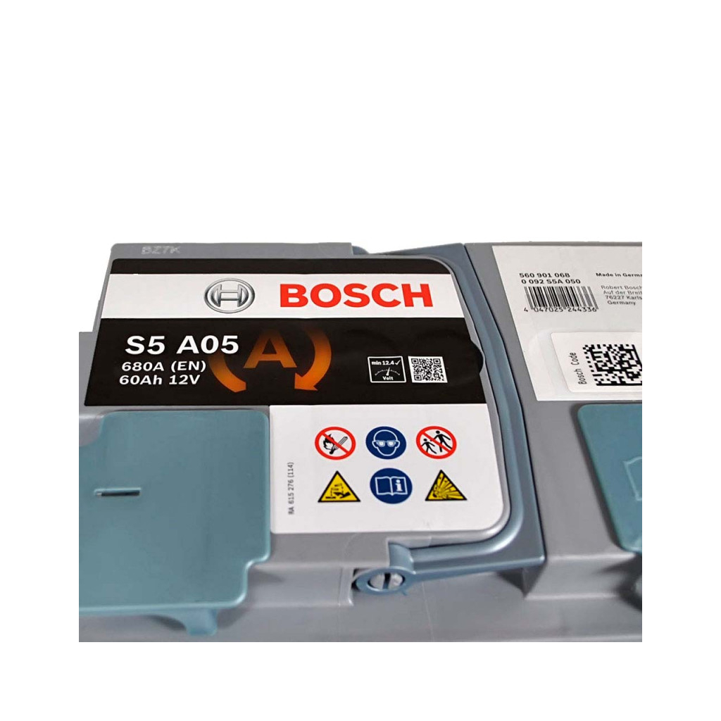 Акумулятор автомобільний Bosch 60А (0 092 S5A 050) - фото 3 Акумулятор автомобільний Bosch 60А (0 092 S5A 050) - фото 3