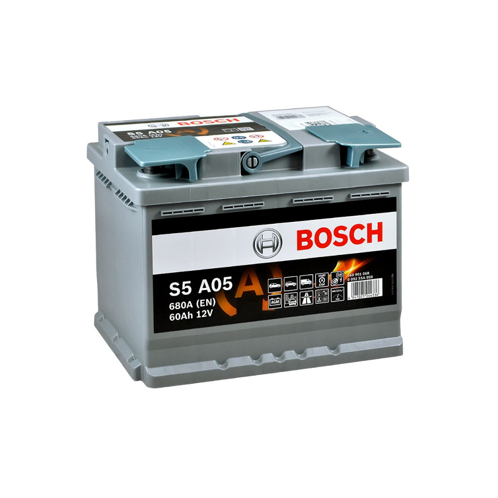 Акумулятор автомобільний Bosch 60А (0 092 S5A 050) - фото 4 Акумулятор автомобільний Bosch 60А (0 092 S5A 050) - фото 4
