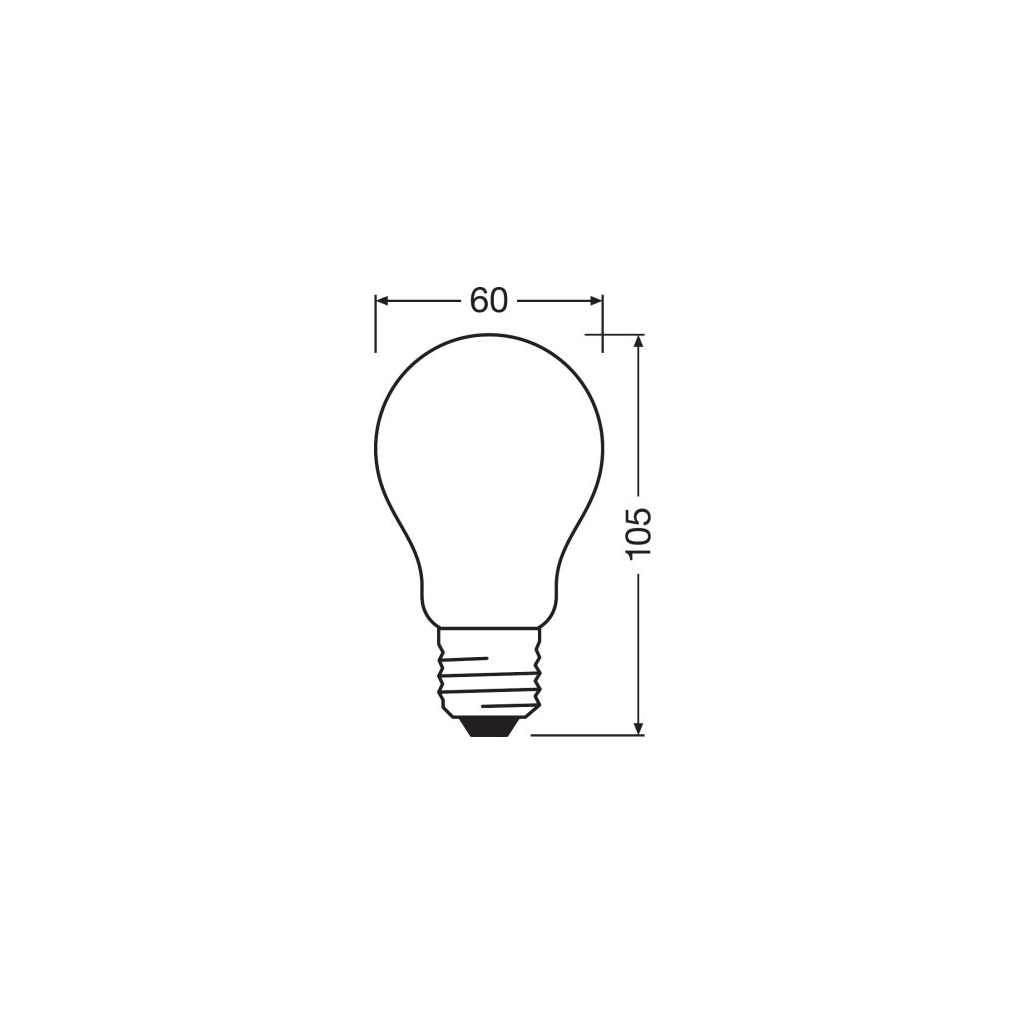 Лампочка Osram SST CLAS A 100 12 W/4000K E27 (4058075434707) - фото 3 Лампочка Osram SST CLAS A 100 12 W/4000K E27 (4058075434707) - фото 3