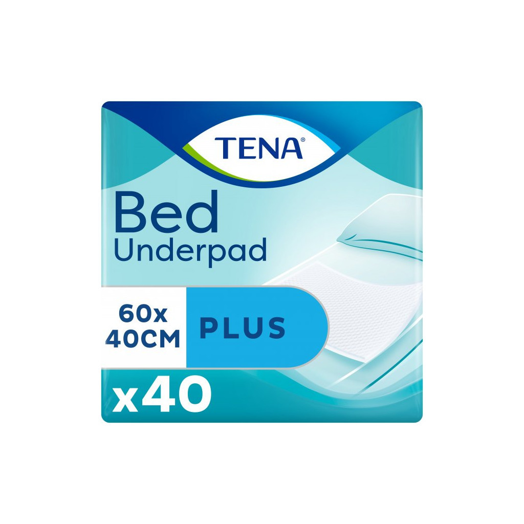Пелюшки для малюків Tena Bed Plus 40x60 см 40 шт (7322540728859) - фото 1