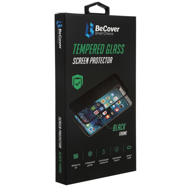 Скло захисне BeCover Samsung Galaxy A52 SM-A525 Black (706016) - фото 1
