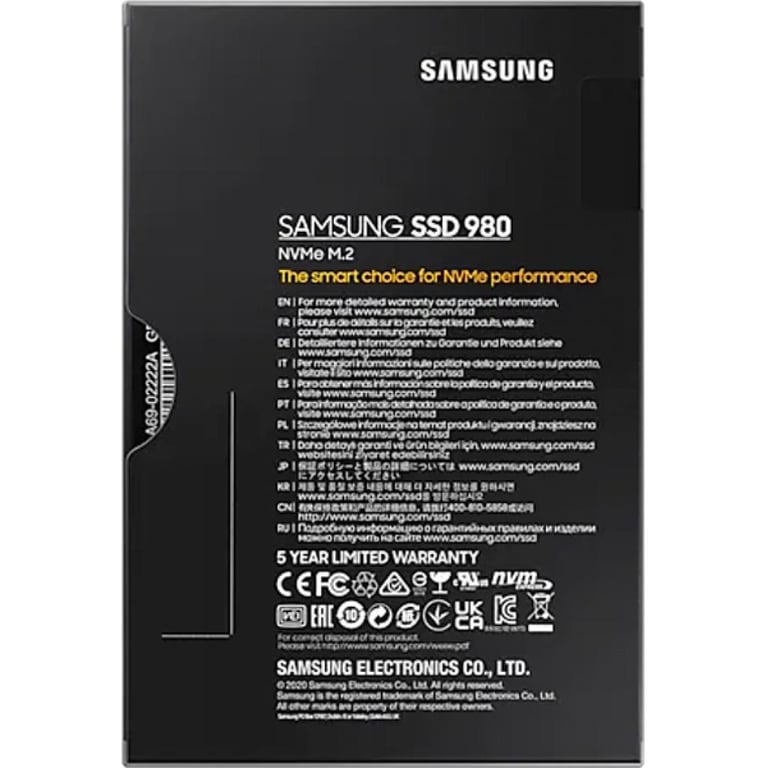 Накопичувач SSD M.2 2280 500GB Samsung (MZ-V8V500BW) - фото 6