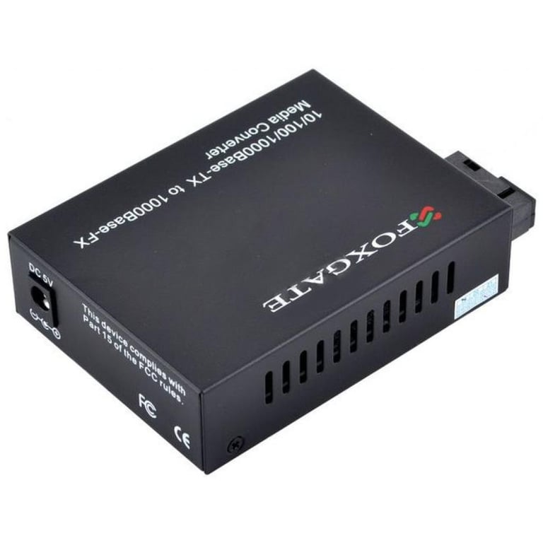 Медіаконвертер EC-Q-1G-1SM-1550nm-20 FoxGate - фото 2