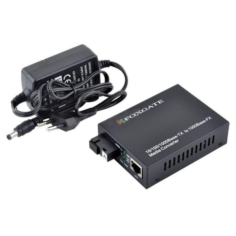 Медіаконвертер EC-Q-1G-1SM-1550nm-20 FoxGate - фото 5
