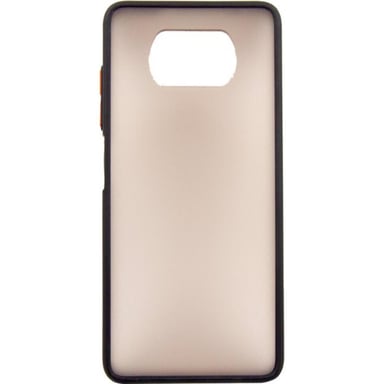 Чохол до мобільного телефона Dengos Matt POCO X3, black (DG-TPU-MATT-68) - фото 1