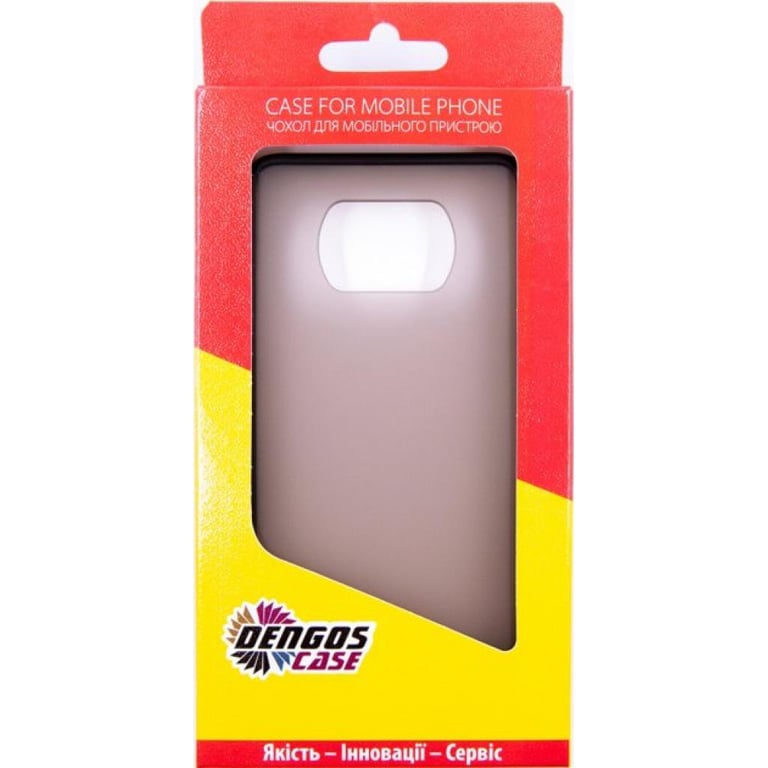Чохол до мобільного телефона Dengos Matt POCO X3, black (DG-TPU-MATT-68) - фото 4