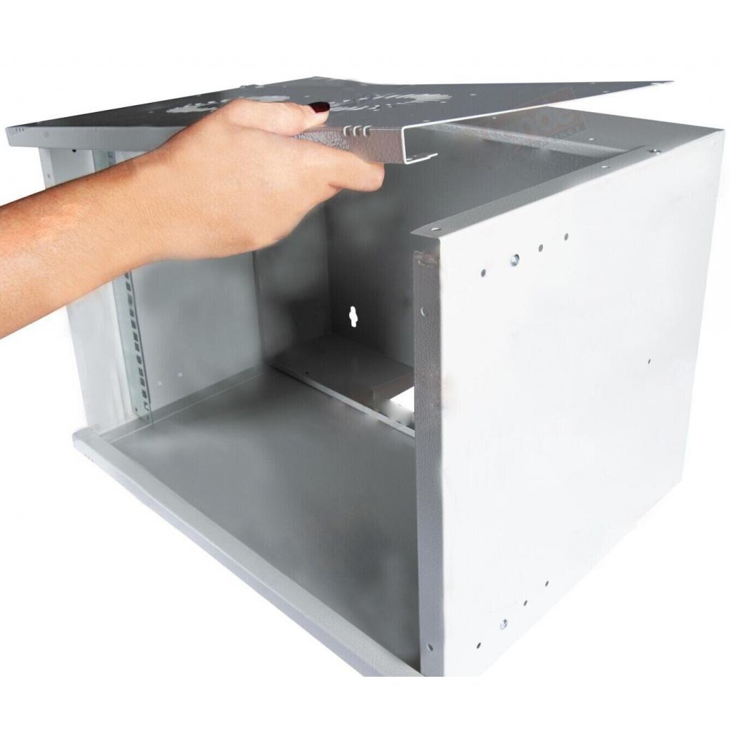 Шафа настінна Hypernet 7U 19" 540x400 SOHO (WMNC-40-7U-SOHO-FLAT) - фото 7 Шафа настінна Hypernet 7U 19" 540x400 SOHO (WMNC-40-7U-SOHO-FLAT) - фото 7