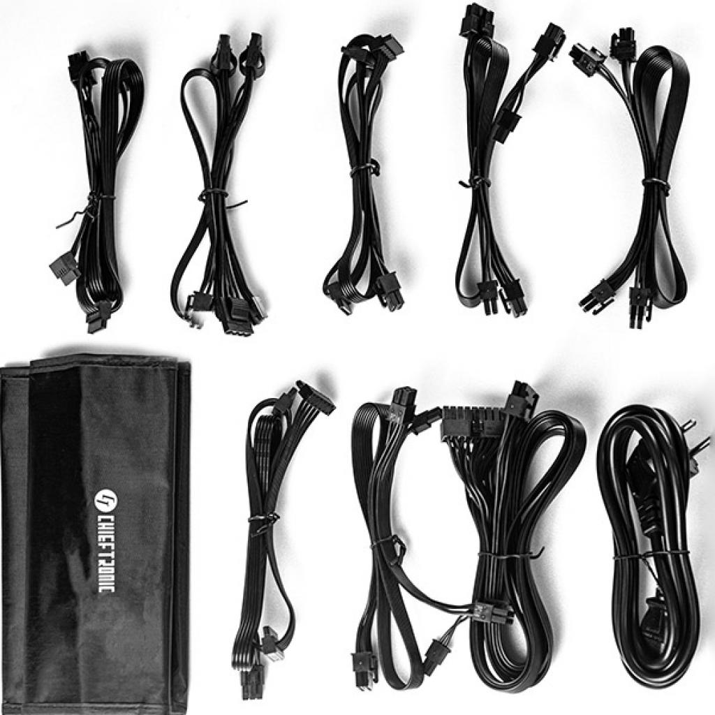 Блок живлення Chieftronic 650W PowerUP Gold (GPX-650FC) - фото 7 Блок живлення Chieftronic 650W PowerUP Gold (GPX-650FC) - фото 7