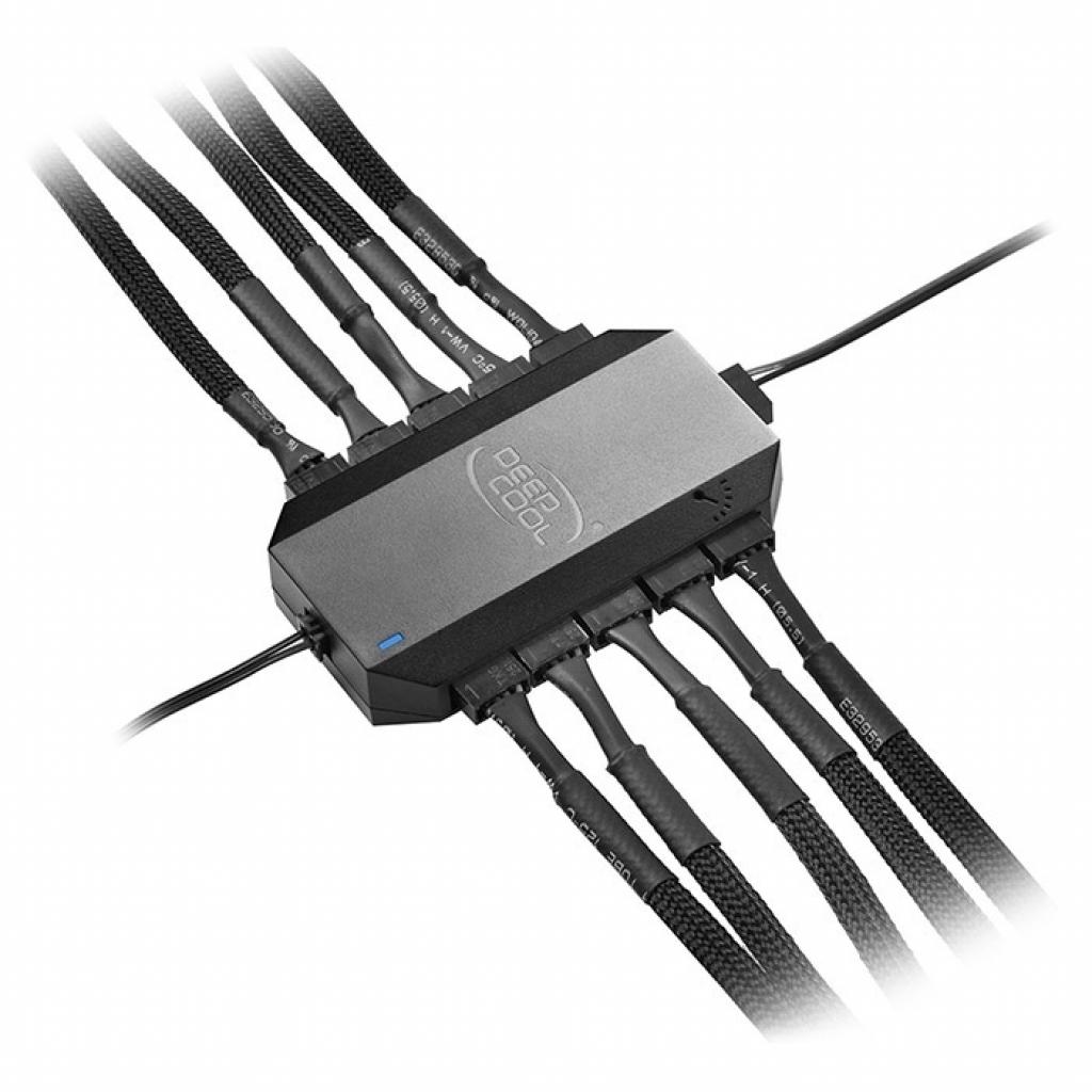 Контроллер вентилятора Deepcool 10 Port Fun Hub (FH-10) - фото 3 Контроллер вентилятора Deepcool 10 Port Fun Hub (FH-10) - фото 3