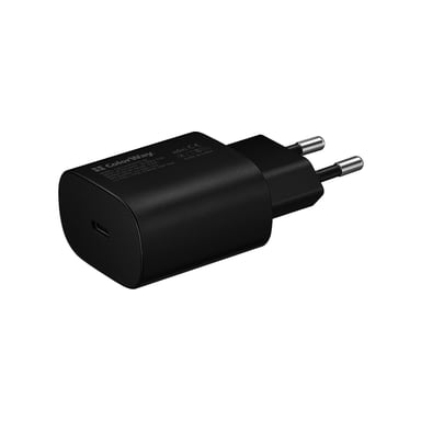 Зарядний пристрій ColorWay Power Delivery Port PPS USB Type-C (25W) black (CW-CHS033PD-BK) - фото 1
