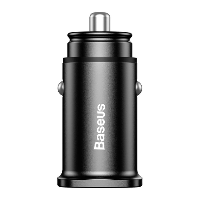 Зарядний пристрій Baseus Square metal A+A 30W Black (CCALL-DS01) - фото 2