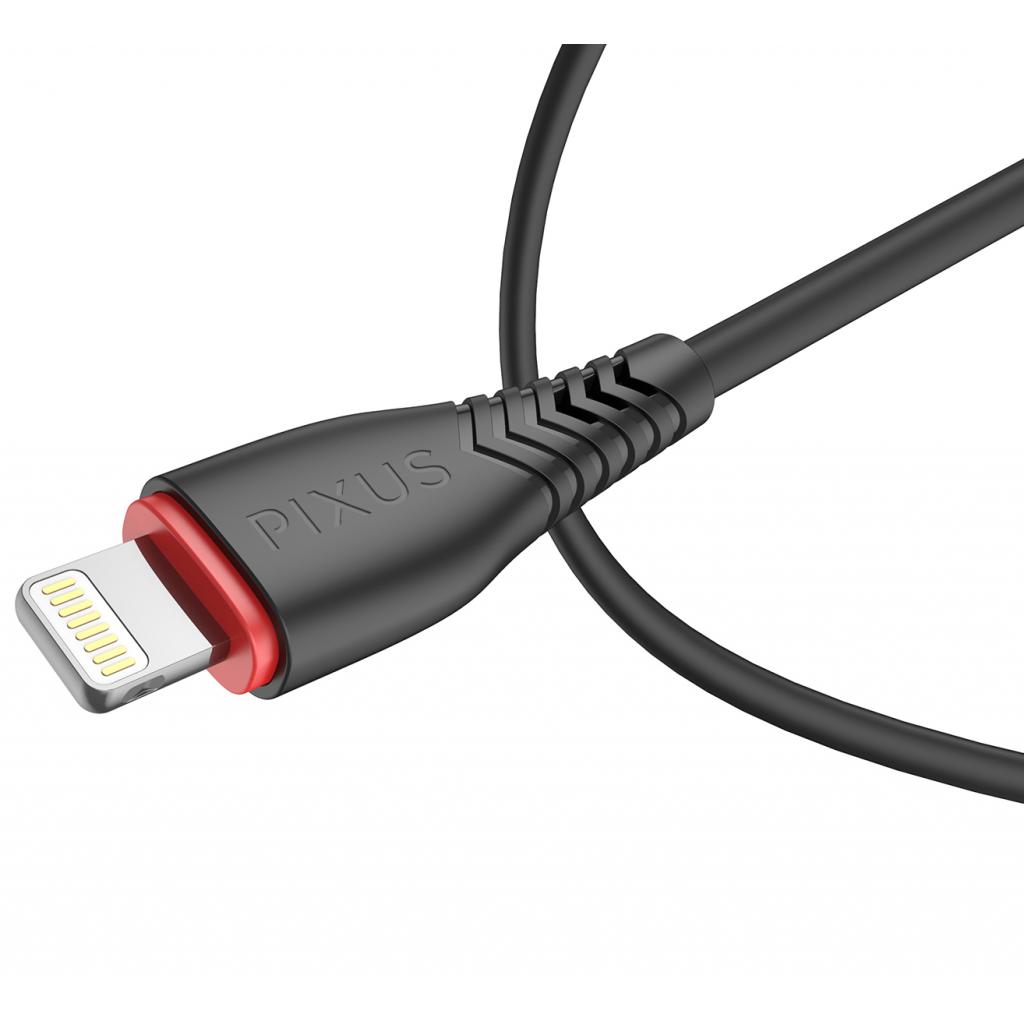 Дата кабель USB 2.0 AM to Lightning 1.0m Start Pixus (4897058531350) - фото 3 Дата кабель USB 2.0 AM to Lightning 1.0m Start Pixus (4897058531350) - фото 3