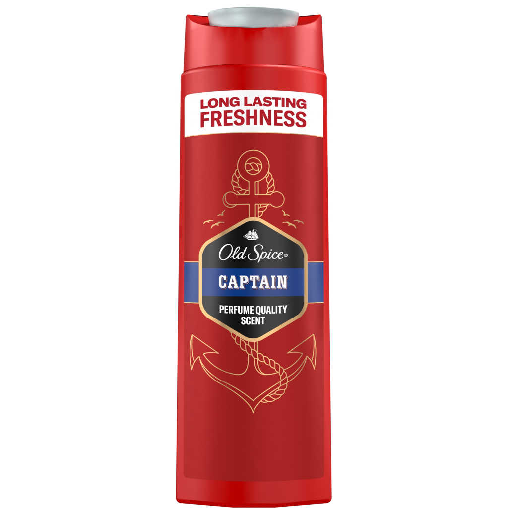 Гель для душу Old Spice Captain 400 мл (8001090965615) - фото 1