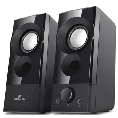 Акустична система REAL-EL S-90 Black - фото 1