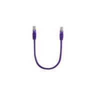 Патч-корд 0.5м, UTP, cat.5e, CU, violet Ritar (PCR-CU/0.5Pe / 14089) - фото 1
