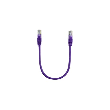 Патч-корд 0.5м, UTP, cat.5e, CU, violet Ritar (PCR-CU/0.5Pe / 14089)