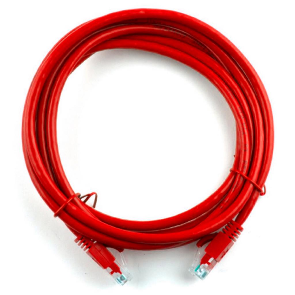 Патч-корд 3м, RJ-45, Cat.5e, CU, мідь, червоний Ritar (PCR-CU/3Rd / 04282) - фото 1 Патч-корд 3м, RJ-45, Cat.5e, CU, мідь, червоний Ritar (PCR-CU/3Rd / 04282) - фото 1