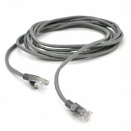 Патч-корд 1.5м, RJ-45, Cat.5e, CCA, біметал, сірий Ritar (PCR-CCA/1.5G / 19257) - фото 1