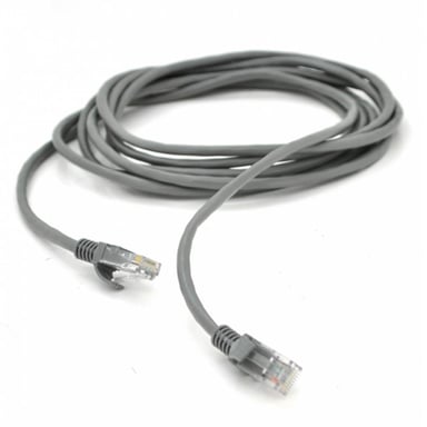 Патч-корд 1.5м, RJ-45, Cat.5e, CCA, біметал, сірий Ritar (PCR-CCA/1.5G / 19257) - фото 1