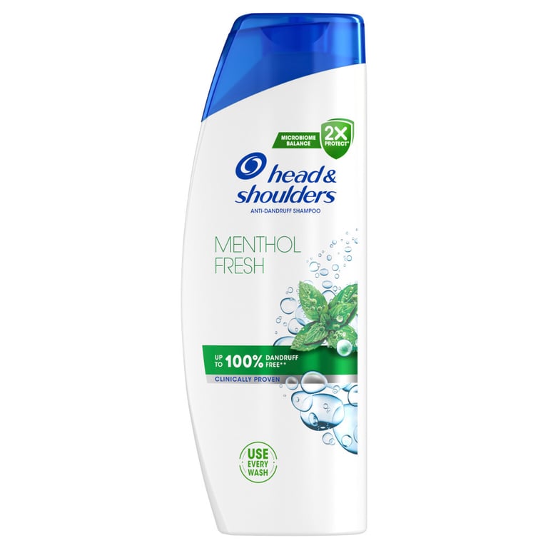 Шампунь Head & Shoulders Свіжість ментолу Проти лупи 400 мл (5011321336094) - фото 2
