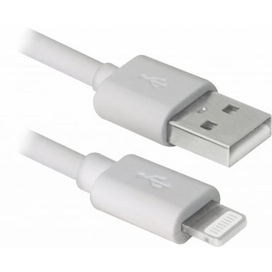 Дата кабель USB 2.0 AM to Lightning 1.0m MFI Rainbow REAL-EL (EL123500051) - фото 1