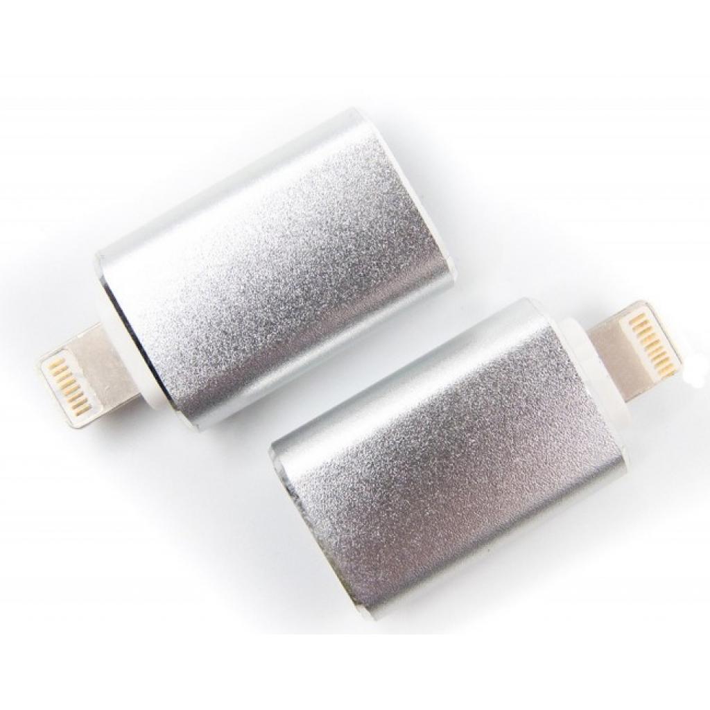 Перехідник OTG USB - Lightning grey Dengos (ADP-016) Перехідник OTG USB - Lightning grey Dengos (ADP-016)