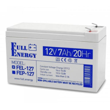 Батарея до ДБЖ Full Energy 12В 7Ач (FEL-127) - фото 1