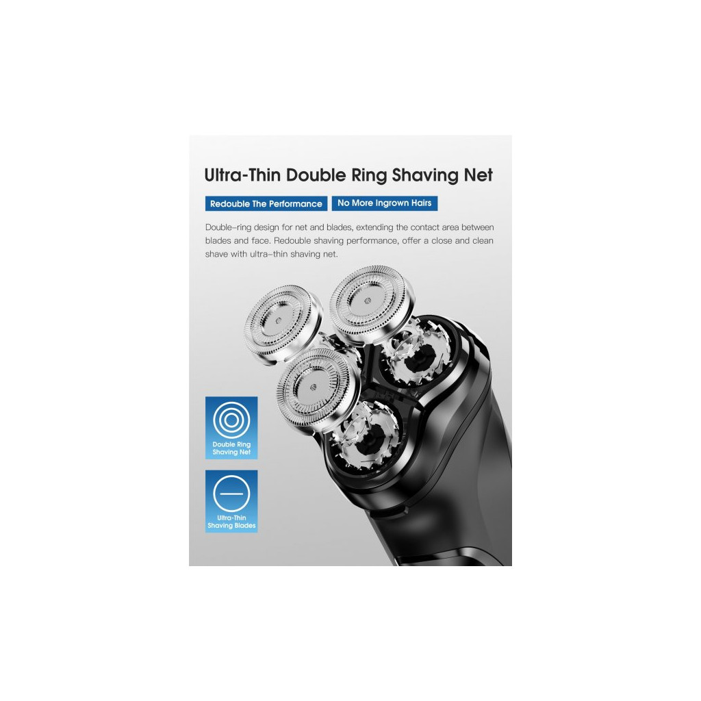 Електробритва Xiaomi Enchen BlackStone 3D Black - фото 5 Електробритва Xiaomi Enchen BlackStone 3D Black - фото 5