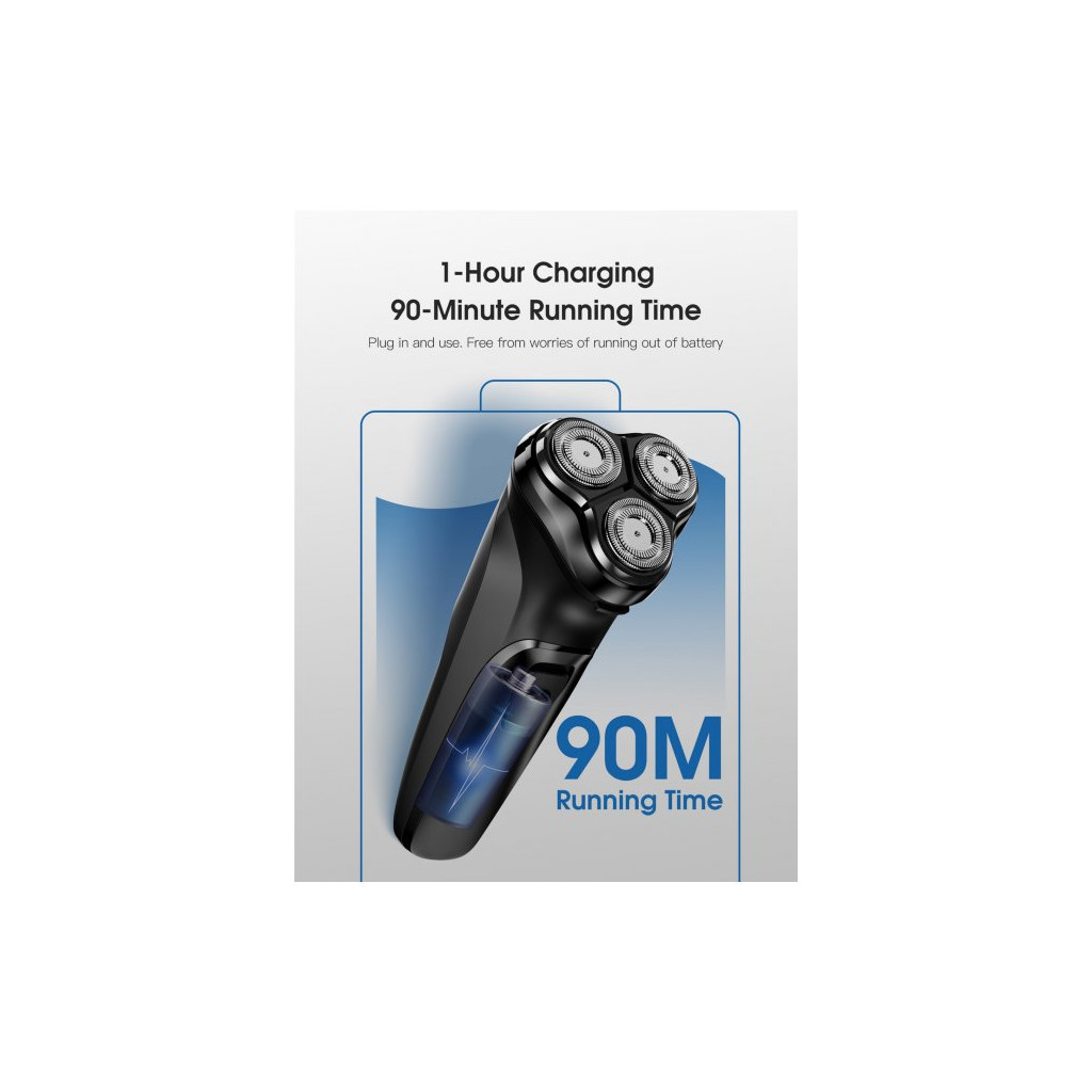 Електробритва Xiaomi Enchen BlackStone 3D Black - фото 7 Електробритва Xiaomi Enchen BlackStone 3D Black - фото 7