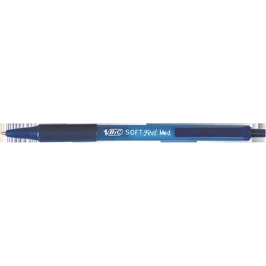 Ручка кулькова Bic Soft Feel Clic Grip, синя (bc8373982) - фото 1