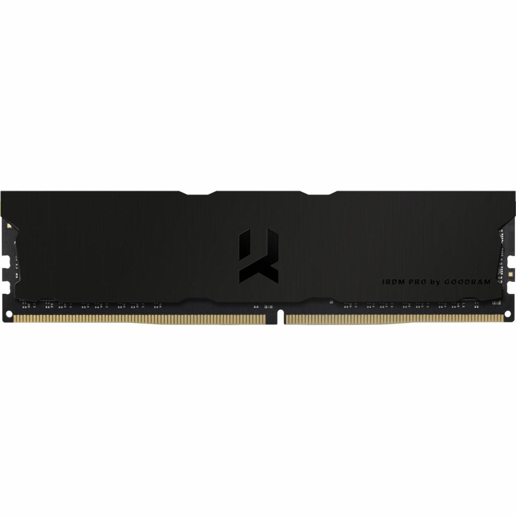 Модуль пам'яті для комп'ютера DDR4 16GB 3600 MHz Iridium Pro Deep Black Goodram (IRP-K3600D4V64L18/16G) - фото 1