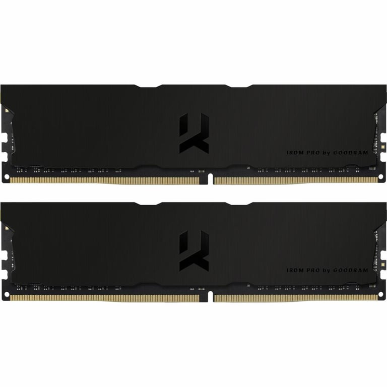 Модуль пам'яті для комп'ютера DDR4 32GB (2x16GB) 3600 MHz Iridium Pro Deep Black Goodram (IRP-K3600D4V64L18/32GDC) - фото 1