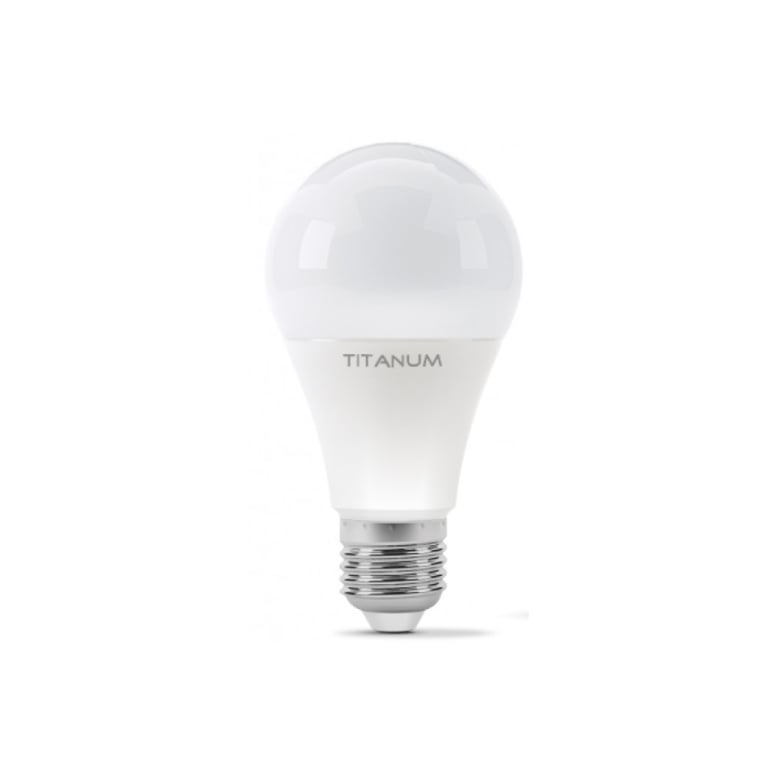 Лампочка TITANUM A65 15W E27 4100K 220V (TLA6515274) - фото 1