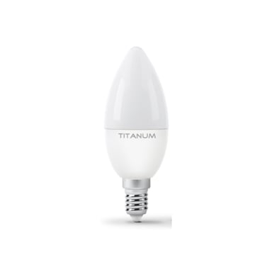 Лампочка TITANUM C37 6W E14 4100K 220V (TLС3706144) - фото 1